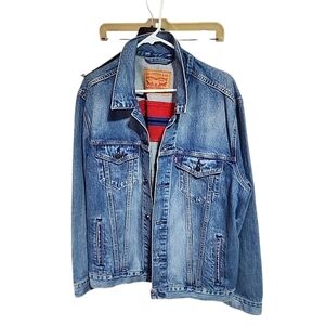 Levis 501 Denim Jacket. Mens Size Xl